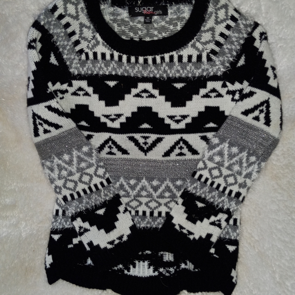 Sugar Rush Girls Sweater Medium